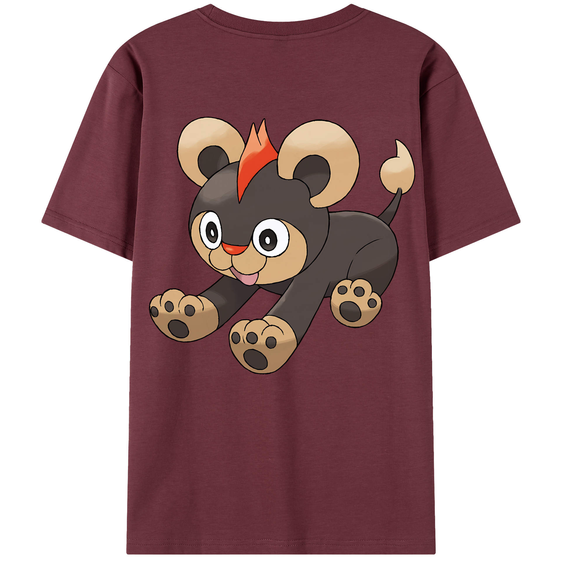 （画像用） ポケットモンスター Pokémon 綿100％半袖Tシャツ（背面プリント）